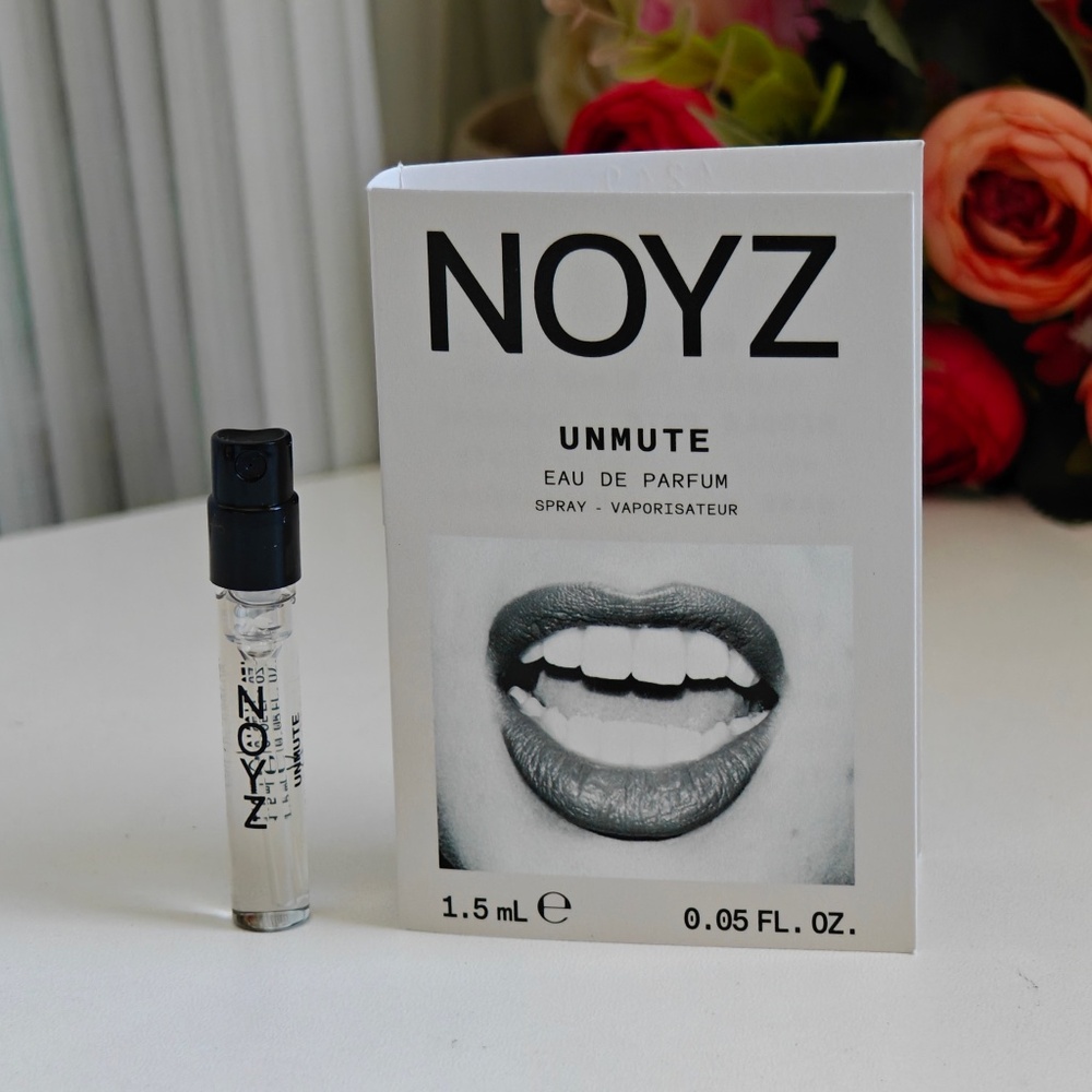 New NOYZ Unmute edp Sample Spray 1.5ml/ 0.05oz